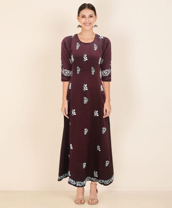 Purane Lucknowi Pocket Dress