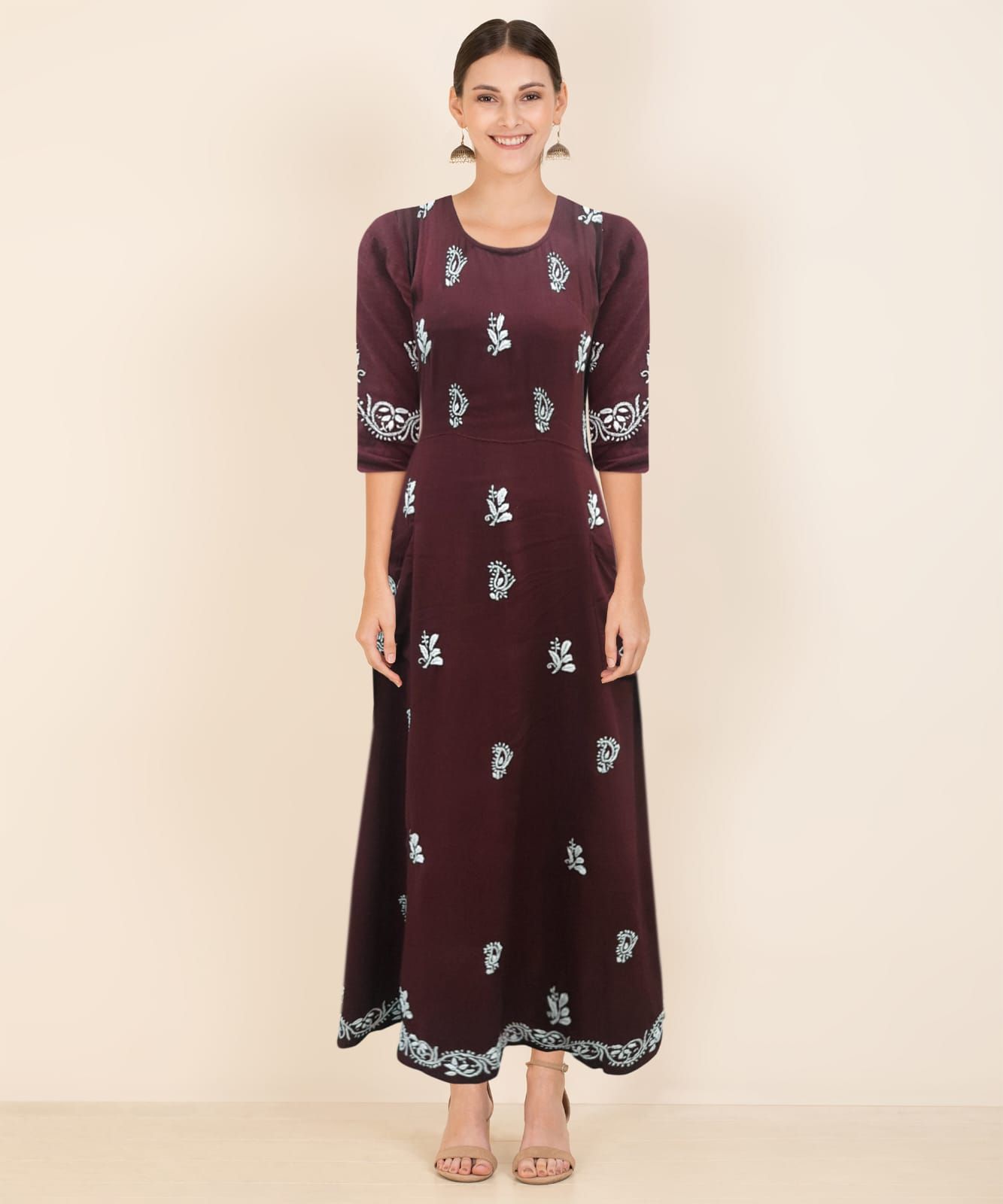 Purane Lucknowi Pocket Dress