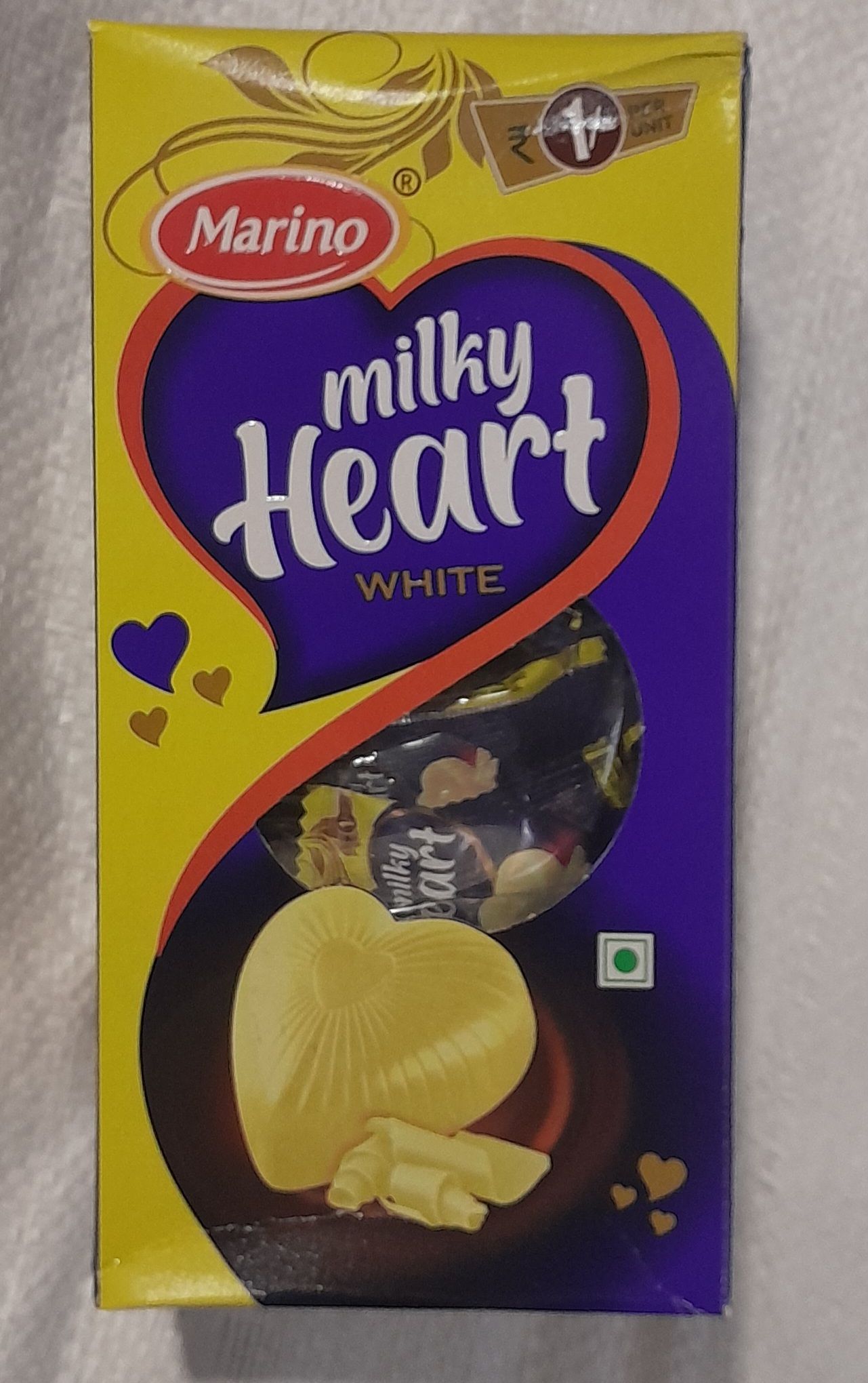 Marino Milky Heart White Chocolate