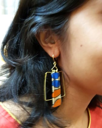 Mithila Tales Siya Upcycled Handmade Earrings