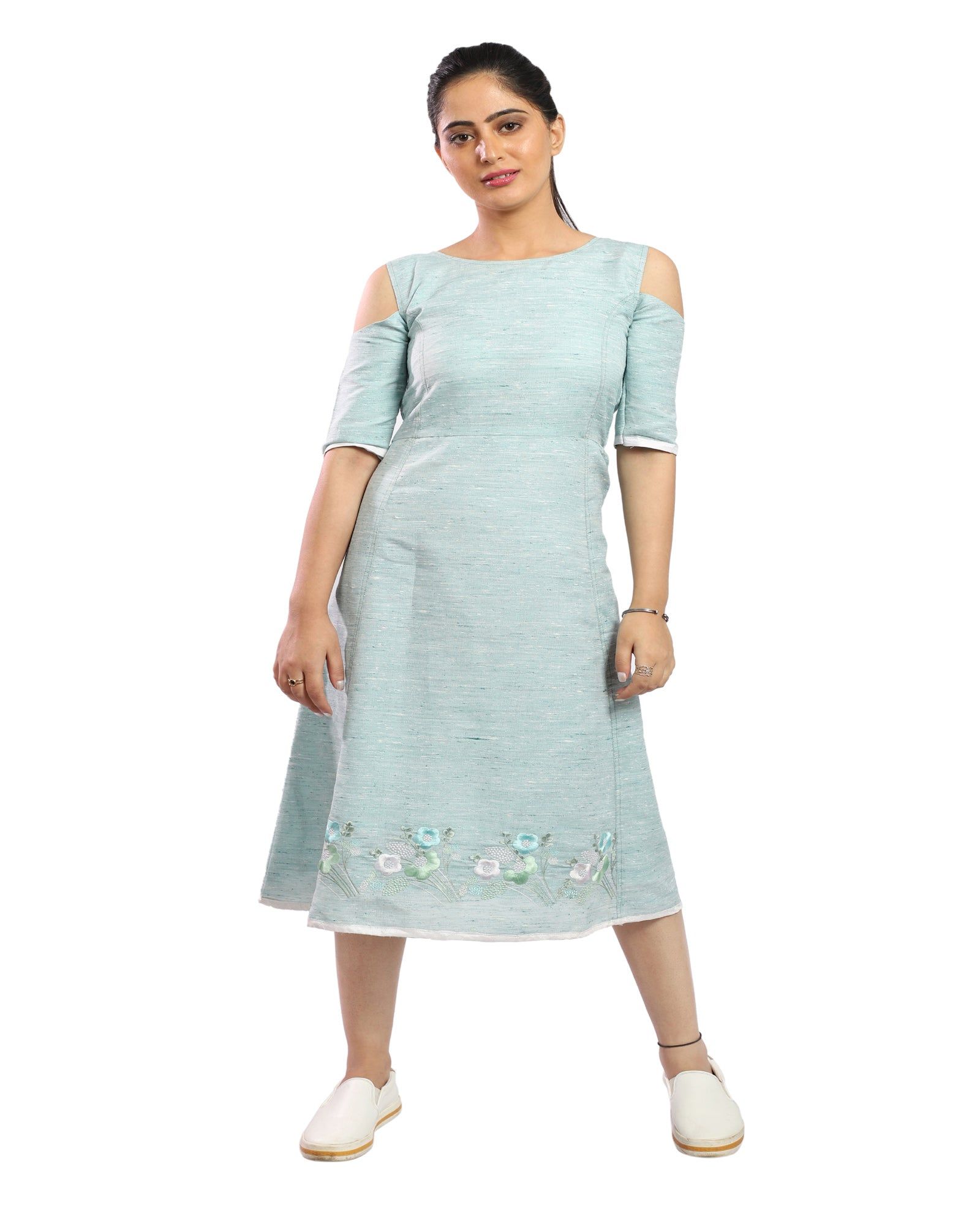 Sun Shines in you Handloom Cotton Tunic Dress