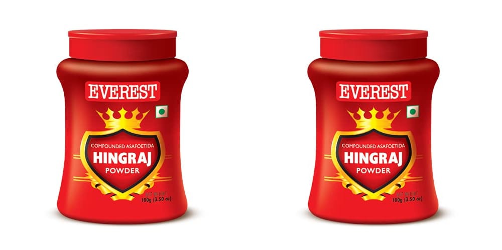 Everest Hingraj Powder | Asafoetida powder | 100 Gm Each | Pack of 2 | 200 Gm Pack