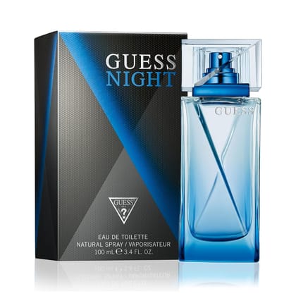 Guess Night Eau de Toilette Perfume Spray 3.4 fl oz/100ml For Men