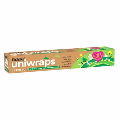 Oddy Uniwraps| Paper Foil | Food Wrapping Paper | 11" x 16 Mtr Pack