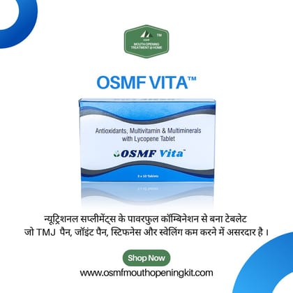 OSMF VITA MULTIVITAMINS, MULTIMINERALS AND ANTIOXIDANTS/FOR DAILY NUTRITION/30 TABLETS