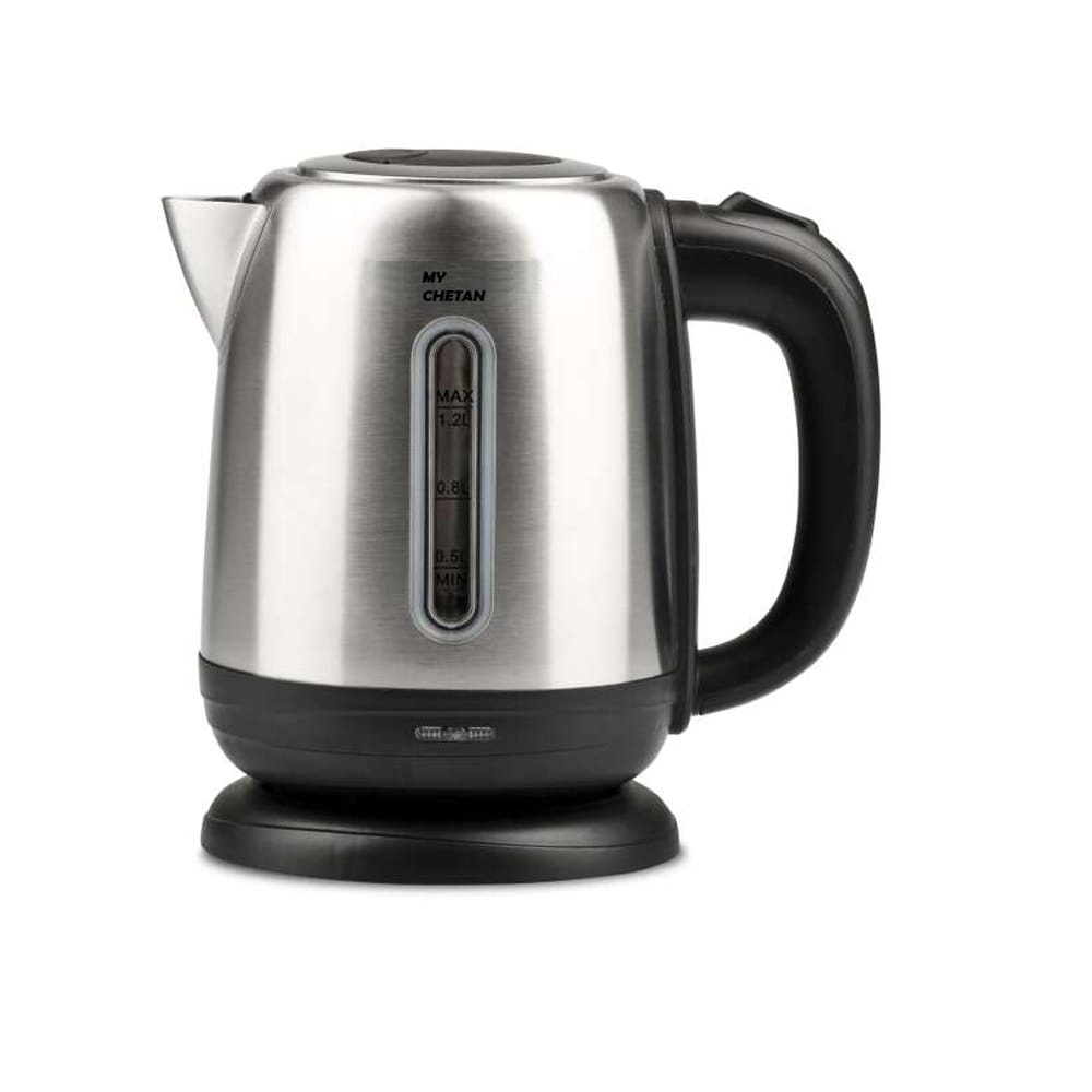 MyChetan 1.2 Litre Electric Steel Kettle 1350 W | Stainless Steel body | Auto Shut-Off | 360° Rotating Base