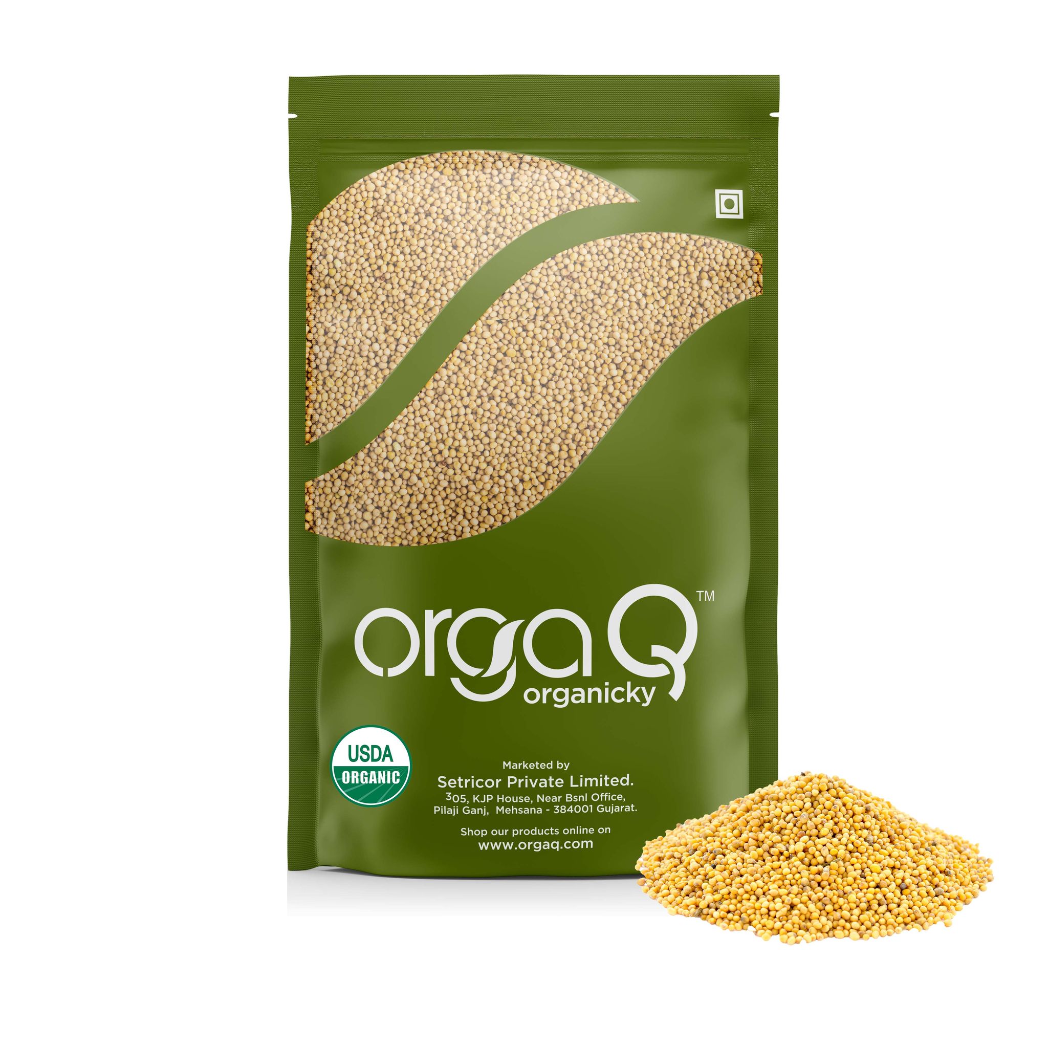 OrgaQ Organicky Organic Mustard(Rai) Yellow