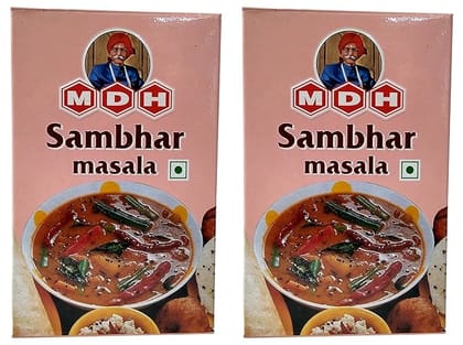 MDH Spices | Sambhar Masala | 100 gm Each | Pack of 2 | 200 Gm Pack