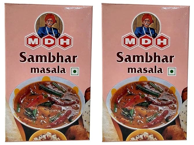 MDH Spices | Sambhar Masala | 100 gm Each | Pack of 2 | 200 Gm Pack