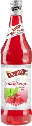 Frujoy Minted Raspberry Mint Mojito Syrup 750ml | For Drinks Juices | Fruit Mocktail | Cocktail | Sharbat | Baking Essentials | Beverages