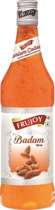 Frujoy badam syrup 750ml | For Drinks Juices | Fruit Mocktail | Cocktail | Sharbat | Baking Essentials | Beverages