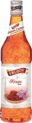 Frujoy Kesar Syrup 750ml | For Fruit Mocktail | Cocktail | Gulab Sharbat | Falooda | RoseMilk | Baking Essentials