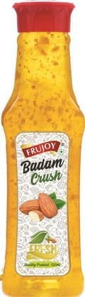 Frujoy Badam Crush 750ml | For Fruit Mocktail | Cocktail | Cake | Baking Essentials | Juices | Beverages