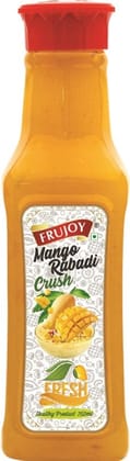 Frujoy Mango Rabadi Crush 750ml | For Fruit Mocktail | Cocktail | Cake | Baking Essentials | Juices | Beverages