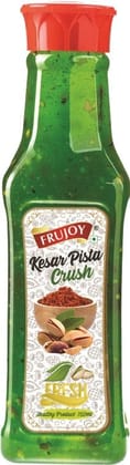 Frujoy Kesar Pista Crush 750ml | For Fruit Mocktail | Cocktail | Cake | Baking Essentials | Juices | Beverages