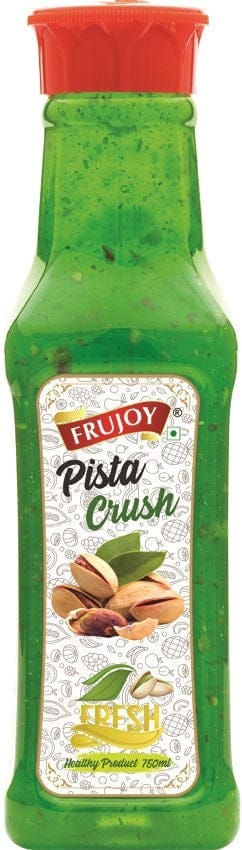 Frujoy Pista Crush 750ml | For Fruit Mocktail | Cocktail | Cake | Baking Essentials | Juices | Beverages