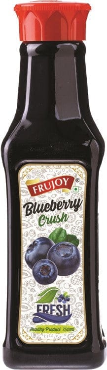 Frujoy Blue Berry Crush 750ml | For Fruit Mocktail | Cocktail | Cake | Baking Essentials