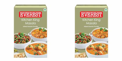 Everest Spices | Kitchen King Mixed Masala Powder 100 Gm Each | Pack of 2 | 200 Gm Pack