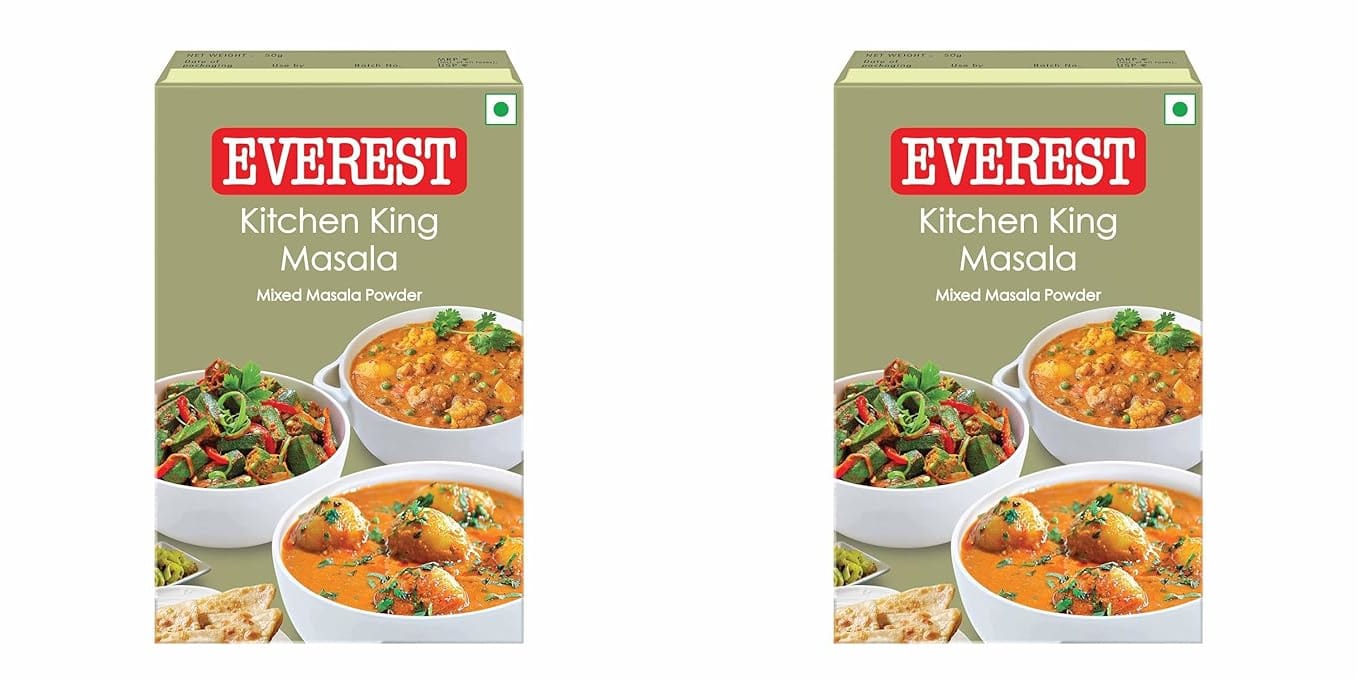 Everest Spices | Kitchen King Mixed Masala Powder 100 Gm Each | Pack of 2 | 200 Gm Pack