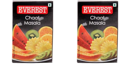 Everest Spices | Chat Masala Powder | 100 Gm Each | Pack of 2 | 200 Gm Pack