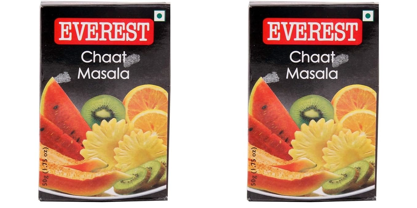 Everest Spices | Chat Masala Powder | 100 Gm Each | Pack of 2 | 200 Gm Pack