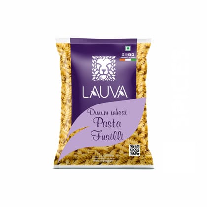 LAUVA Natural Durum Wheat Fusilli Pasta