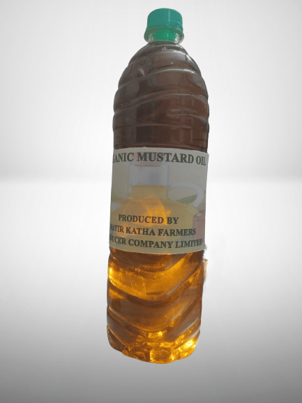 ORGANIC MUSTARD OIL (NO ADULTERATION, FREE FROM ARGEMONE OIL)