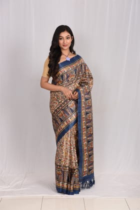 RTXGH PRINTED SILK SAREE (SA03154)