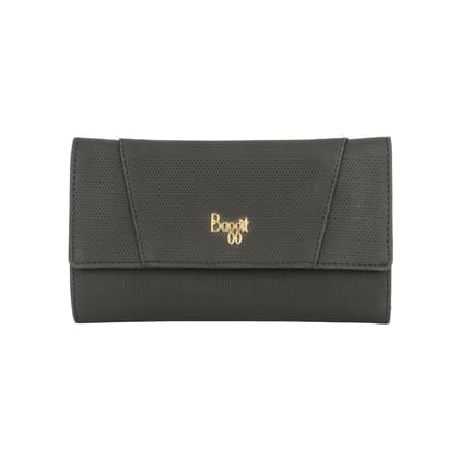 FLICKER EMBRY WALLETS 3 FOLD L BLACK