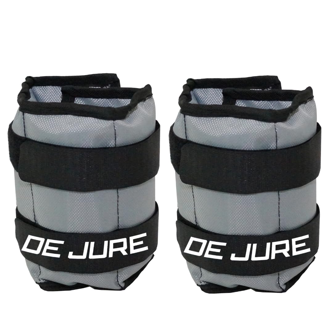 DE JURE FITNESS Ankle & Wrist Weight Set, Adjustable Strap