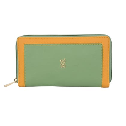 BISTROR WALLETS ZIPAROUND L STONE GREEN