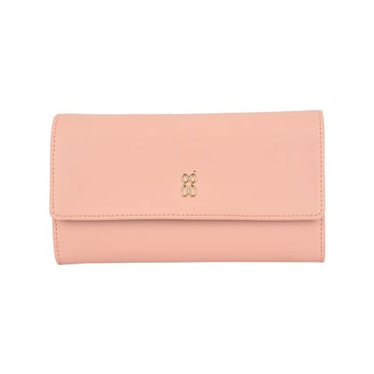 ONFO WALLETS 3 FOLD L POWDER PINK