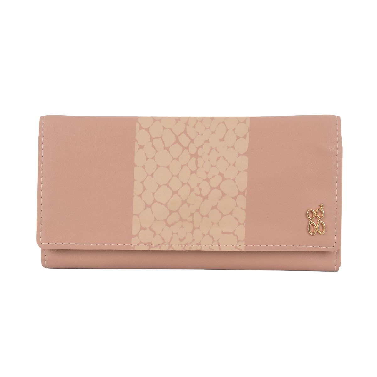 GITHREE WALLETS 3 FOLD L MISTY ROSE