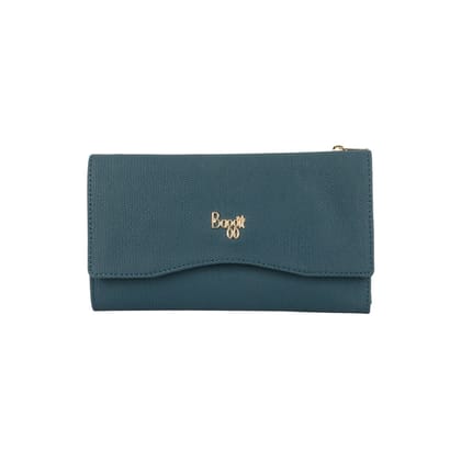 BOOKE WALLETS 3 FOLD L TEAL