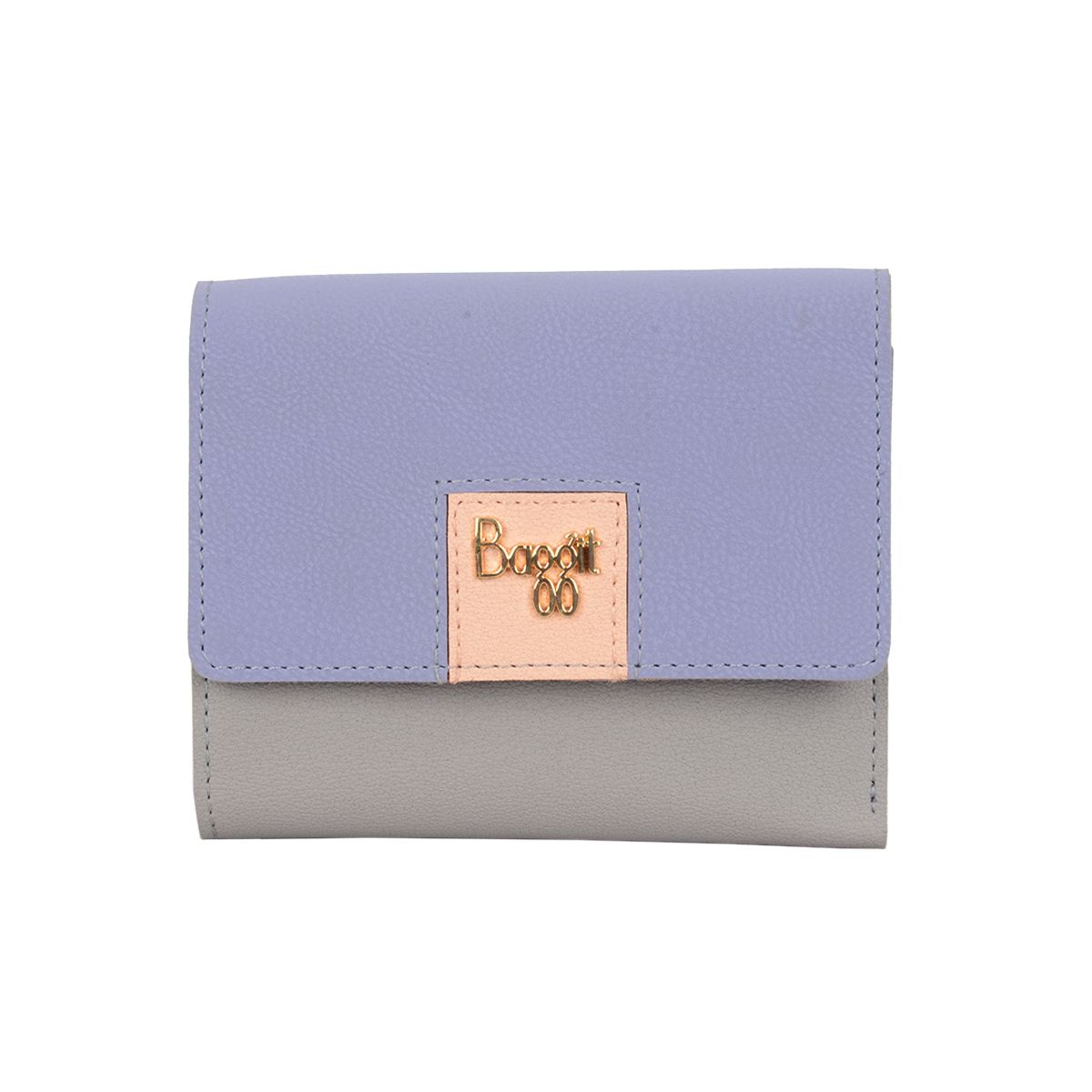 BARISH WALLETS 3 FOLD S IRIS FLOWER