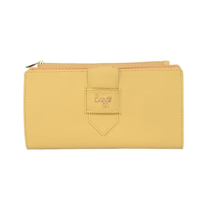 FINEY SOR WALLETS 2 FOLD XL PALE YELLOW