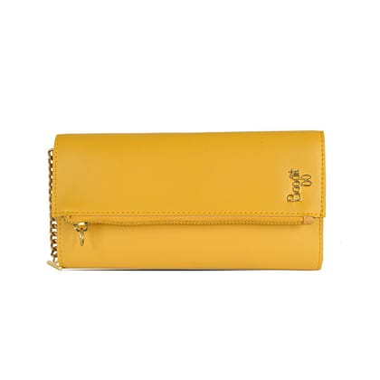 JUMBLE WALLETS 3 FOLD L YELLOW