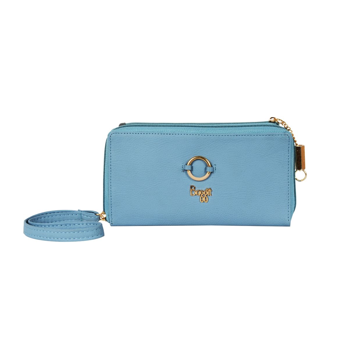 JAX WALLETS ZIPAROUND L SEA BLUE