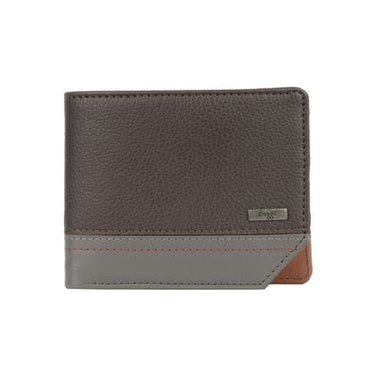 BRAD WALLETS 2 FOLD S BROWN