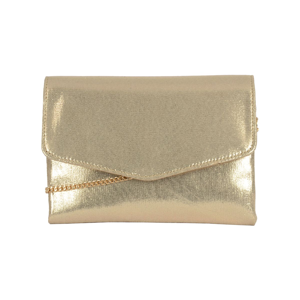 DANGLED CLUTCH GOLD