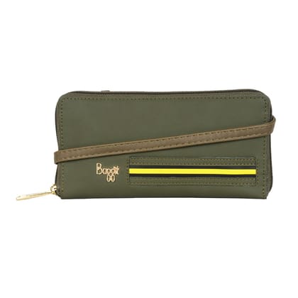 LZ SERSI WALLETS ZIPAROUND XL OLIVE