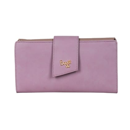 LJ CAPRICON WALLETS 3 FOLD XL LILAC