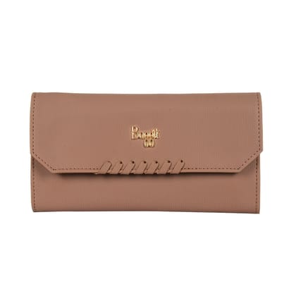 LW AGNES WALLETS 3 FOLD L MAUVE