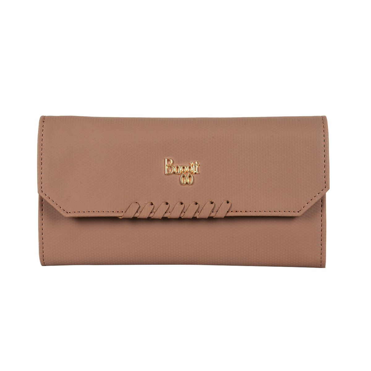 LW AGNES WALLETS 3 FOLD L MAUVE