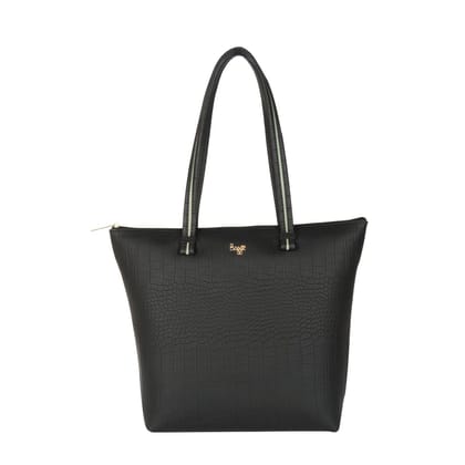 L RUBBERBAND COM TOTE L1 BLACK