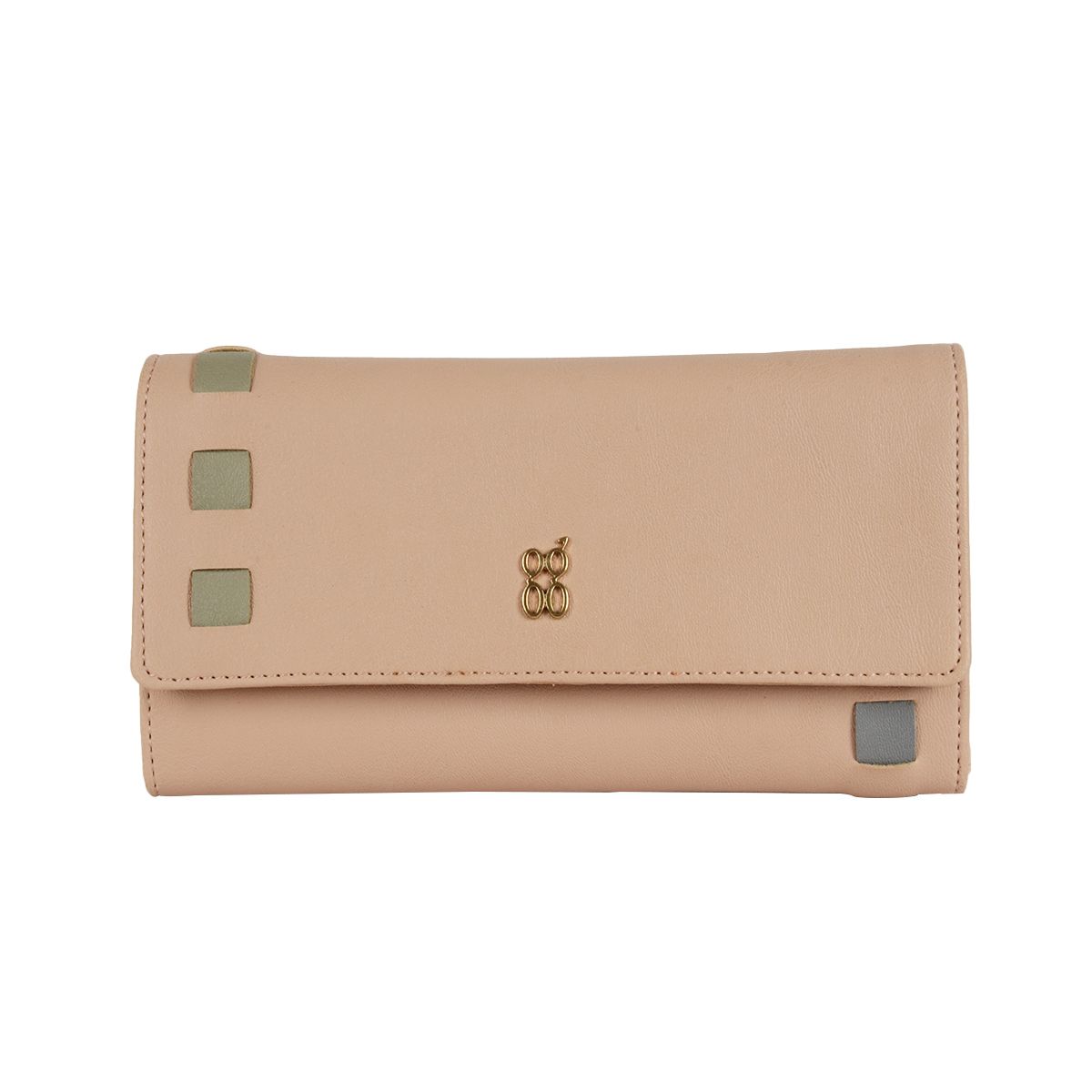 WALLETS 3 FOLD L BEIGE