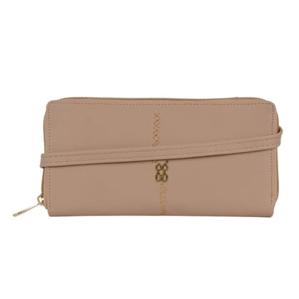 LZXE WORE E ASHLYN BEIGE WALLET