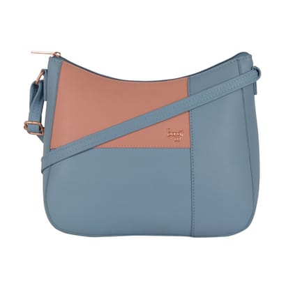 L KOLI KRIS 8 SEA BLUE SATCHEL