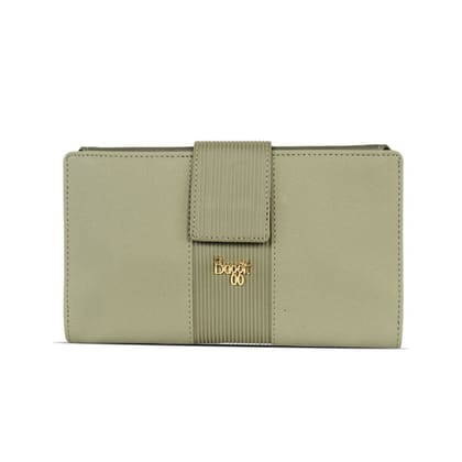 LJ VISCID BYRON 1 GRAVITY GREEN WALLET