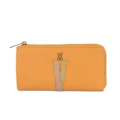 FELIX E ASHLYN CHROME YELW WALLET